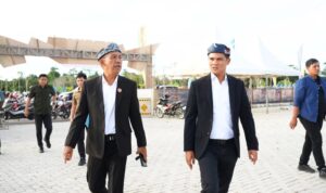 Bupati Nunukan H. Irwan Sabri Kunjungi Benuanta Fest di Tanjung Selor