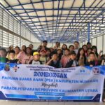 Kontingen Parade Musik Gerejawi Tingkat Provinsi Kalimantan Utara sebagai persiapan menuju Pesparawi Nasional ke XIV tahun 2026 di Papua Barat Resmi Dilepas