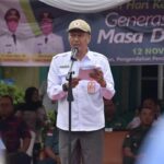 Mewakil Bupati Nunukan, Asisten Pemerintahan dan Kesra Membacakan Sambutan Menteri Kesehatan RI di Apel HSN Tahun 2025
