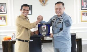 Bupati Nunukan Terima Kunjungan Kepala Zona Tengah Bakamla RI